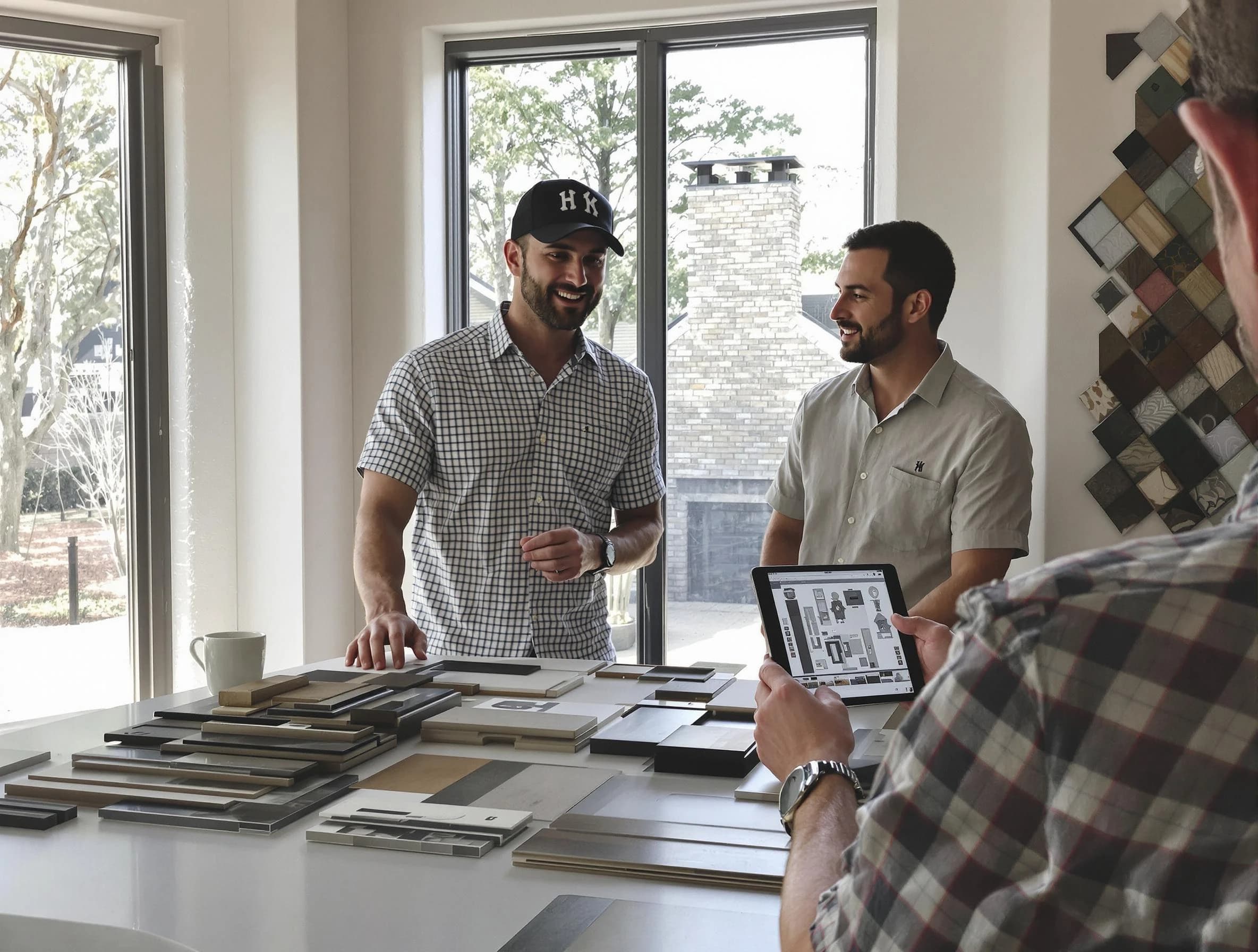 Harrison Chimney Sweep remodeling a chimney and fireplace in Harrison, PA