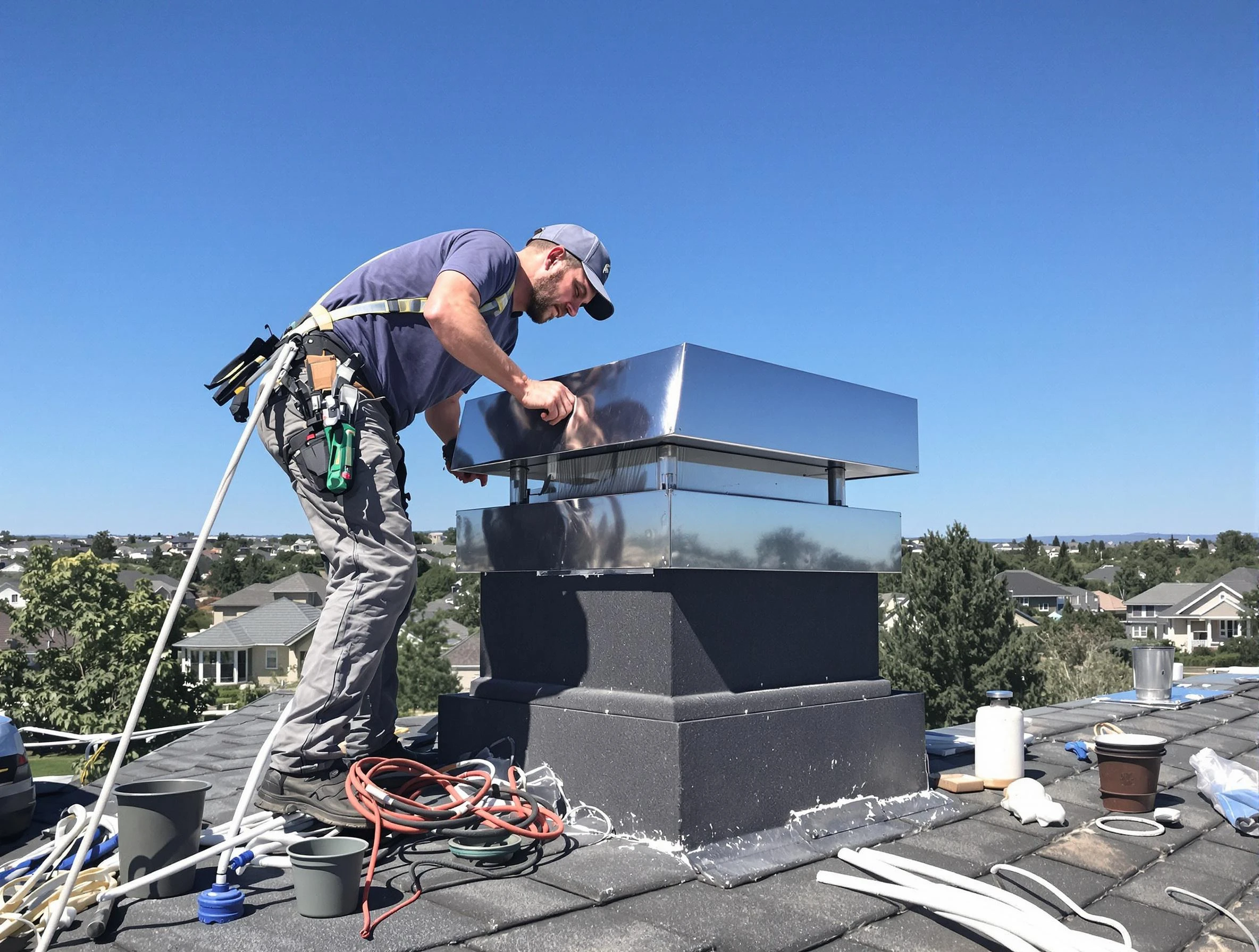 Chimney Cap Services in Harrison