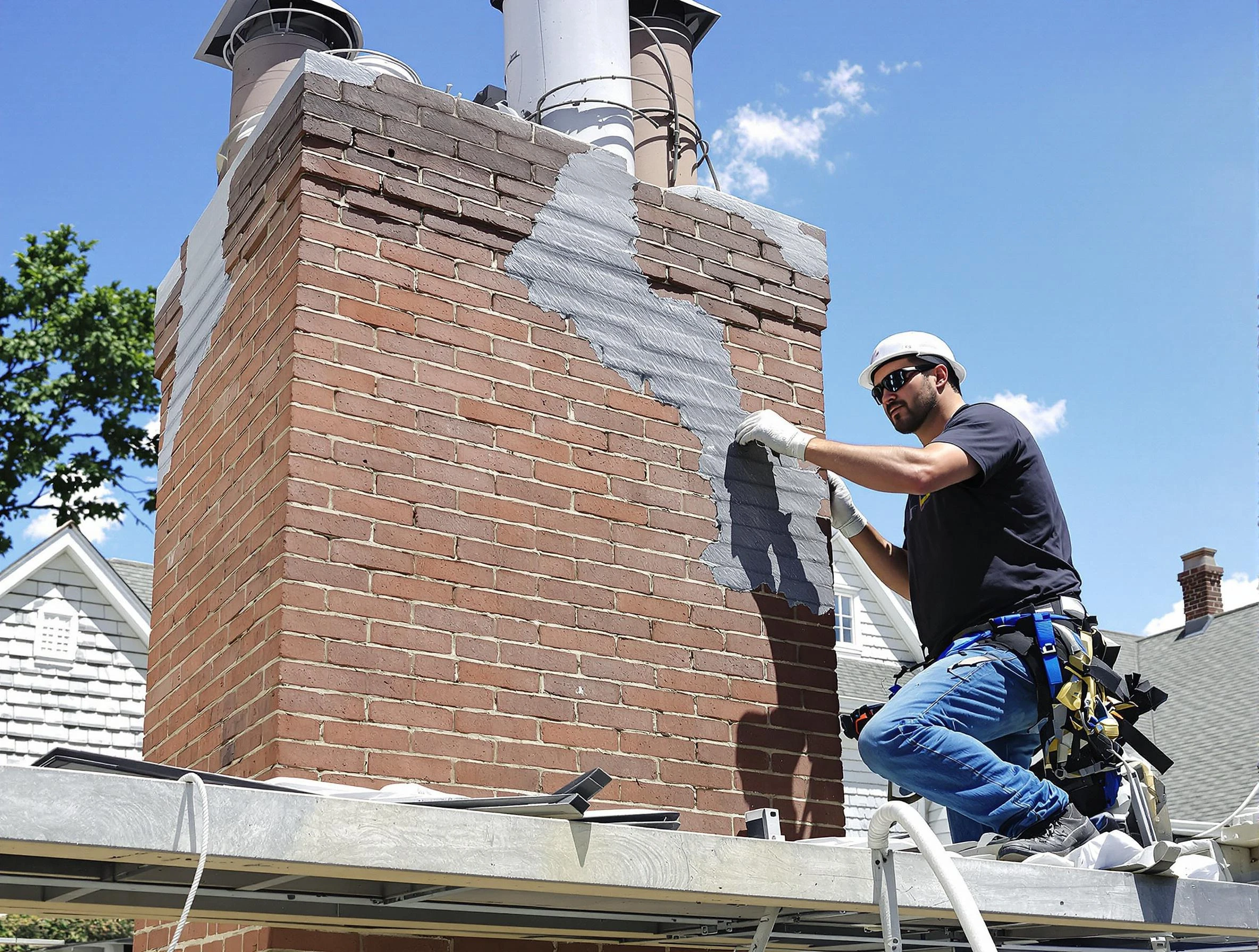 Chimney Restoration in Harrison